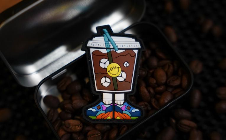 Three Year Anniversary Cold Brew Dude Patch