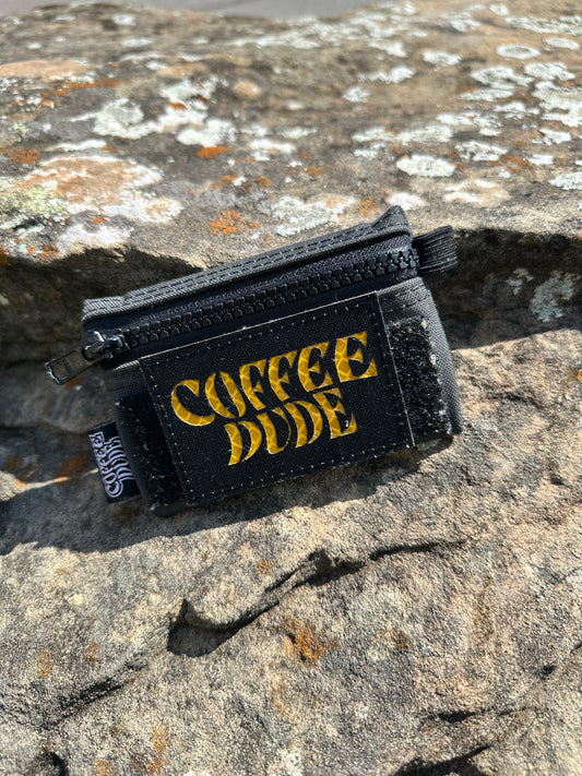 CD Laser Cut Patch - Black/Gold