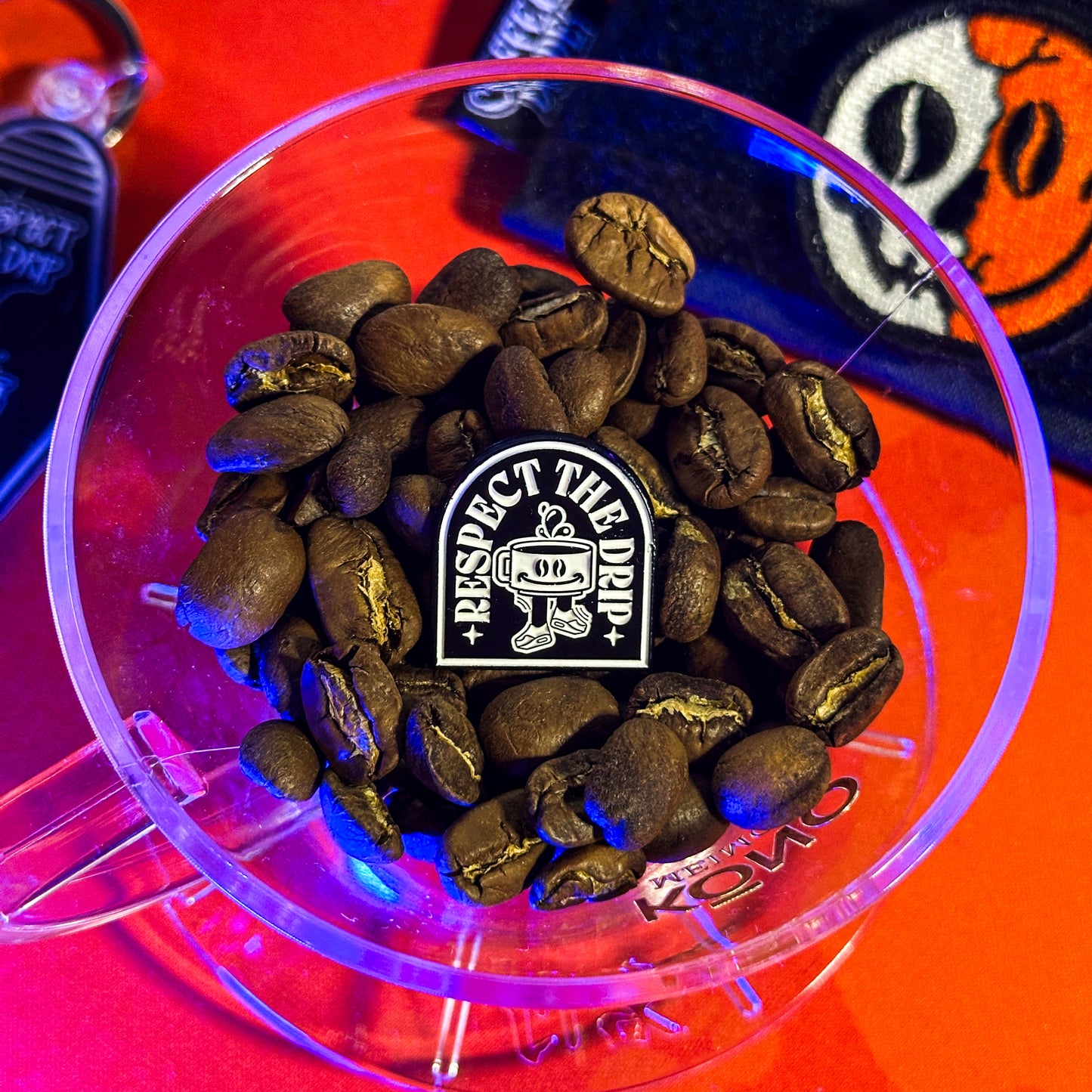 Respect The Drip Badge Enamel Pin