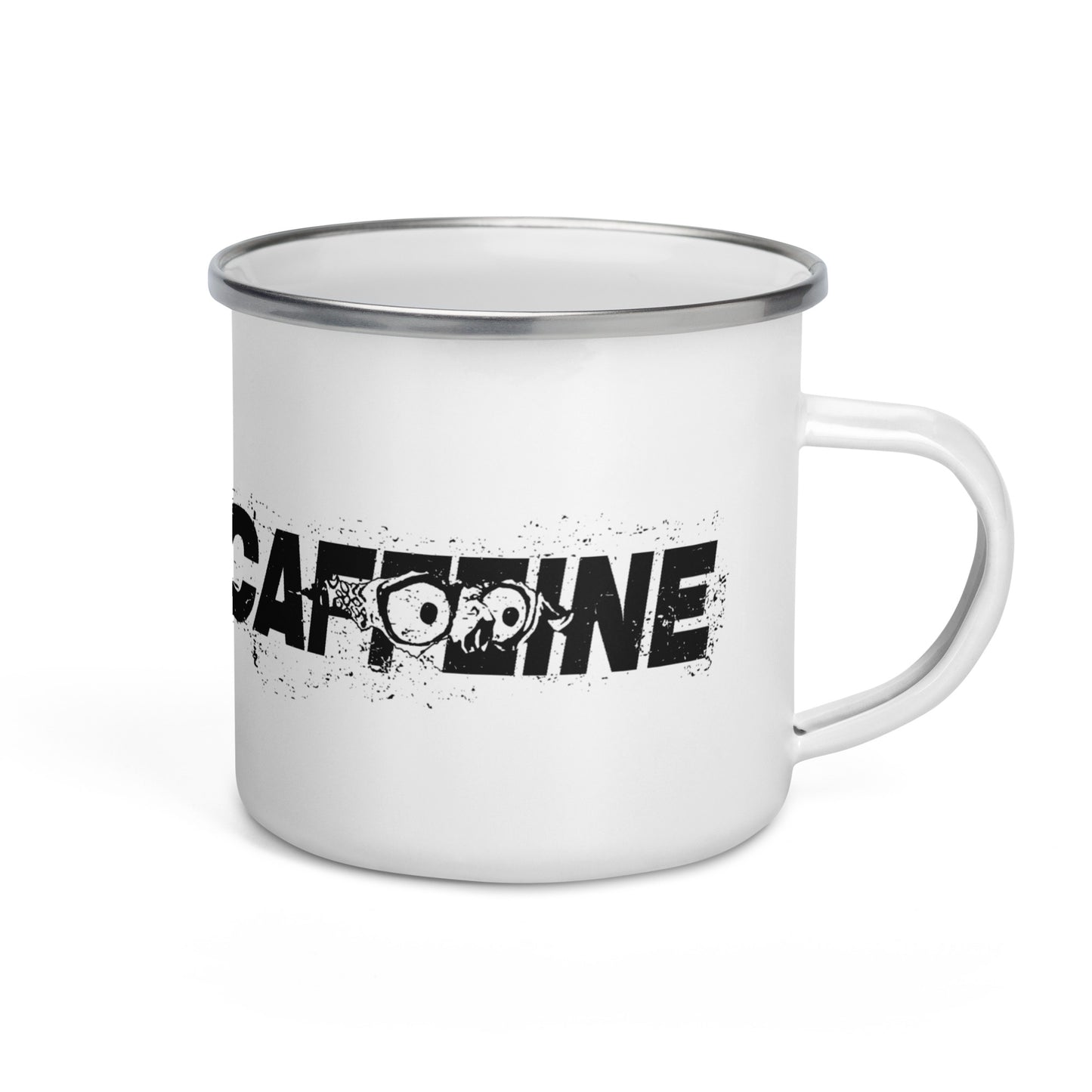 CAFFEINE DEALER Enamel Mug