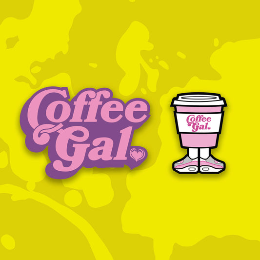 Coffee Gal Sticker Pack