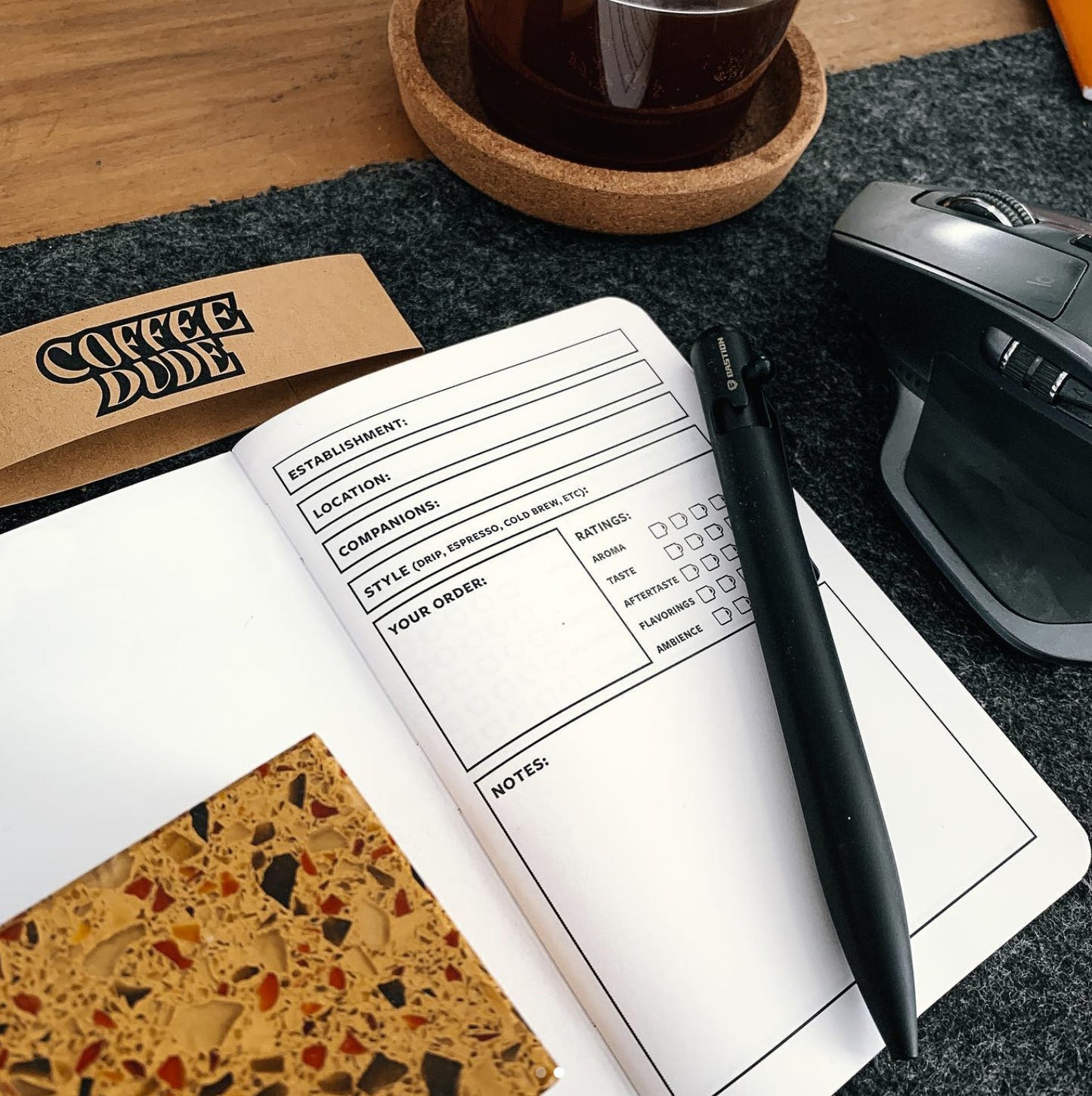 Coffee Log Book - Coffee Dude