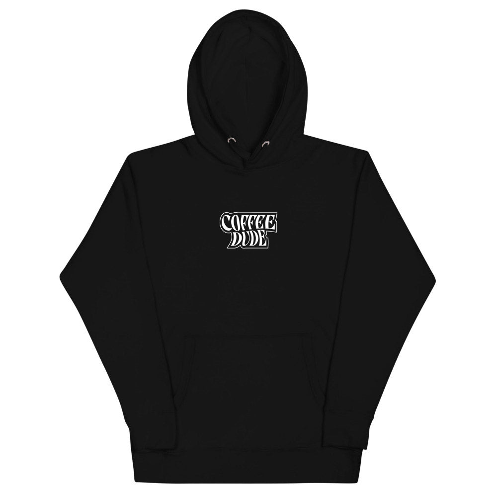 Wavy Coffee Dude Hoodie