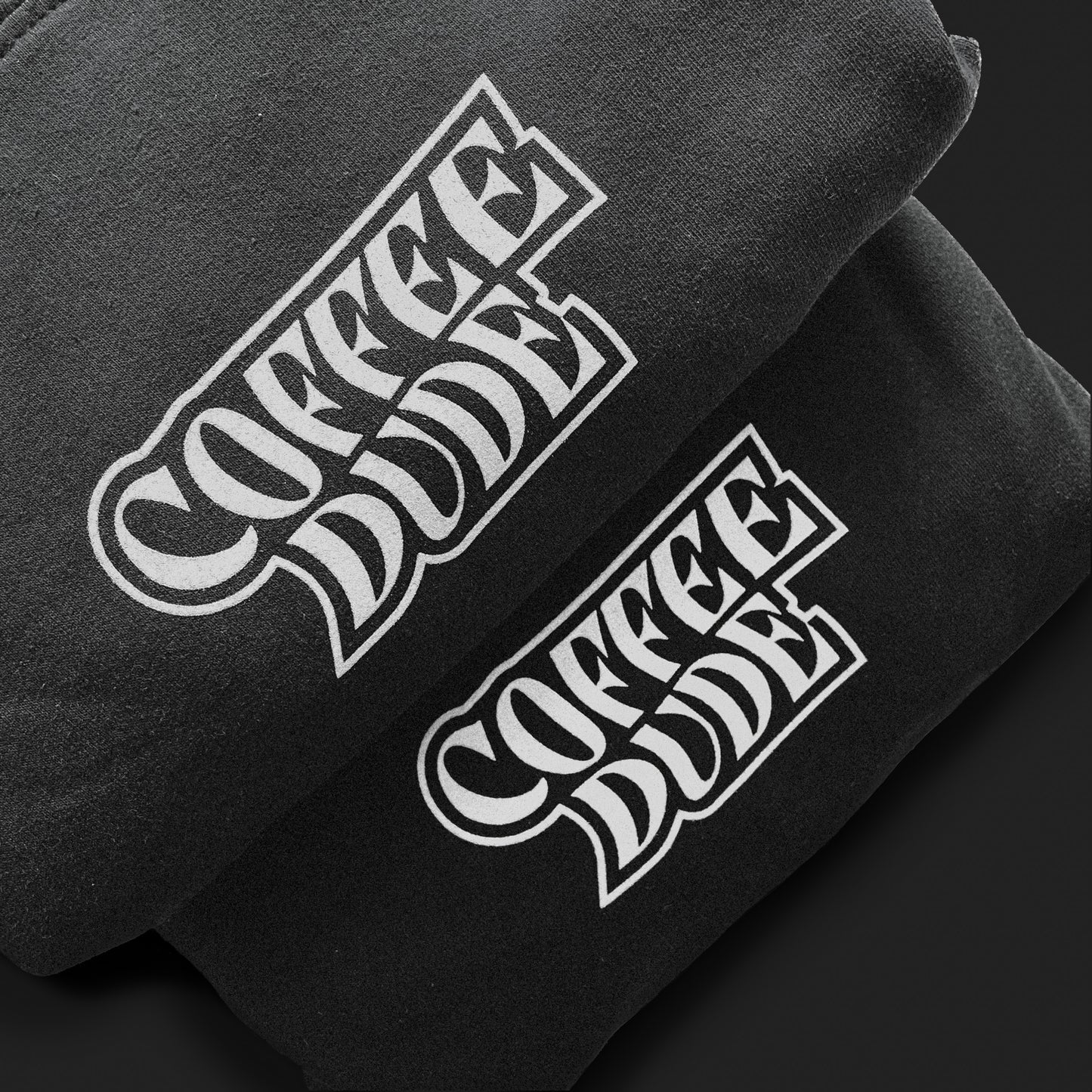 Wavy Coffee Dude Hoodie