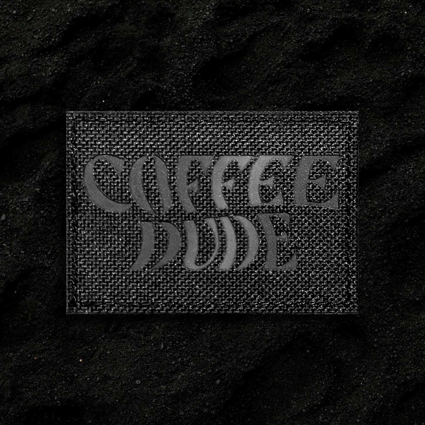CD Laser Cut Patch - Blackout