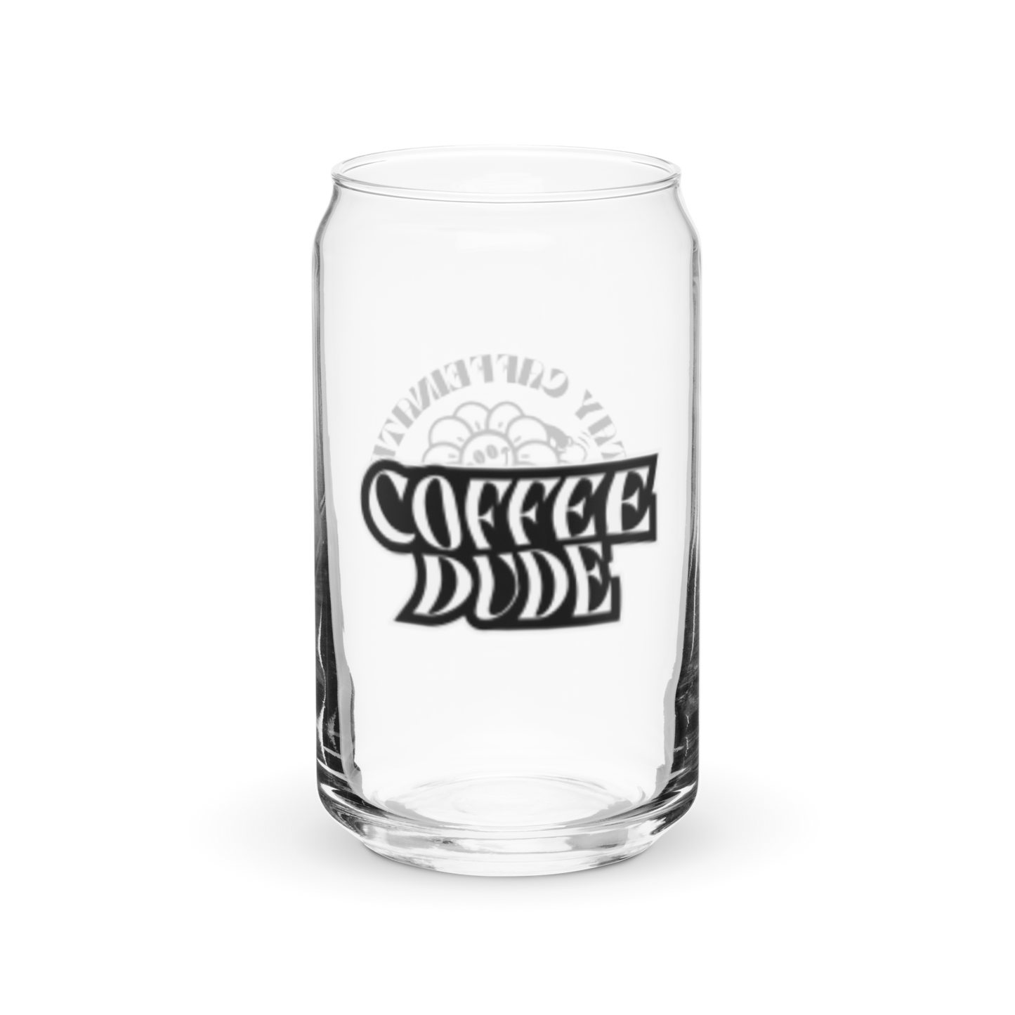 Coffee Dude Glass Can