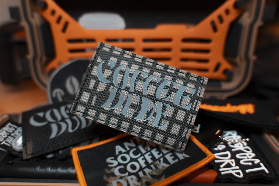 CD Laser Cut Patch - Digital Night Camo
